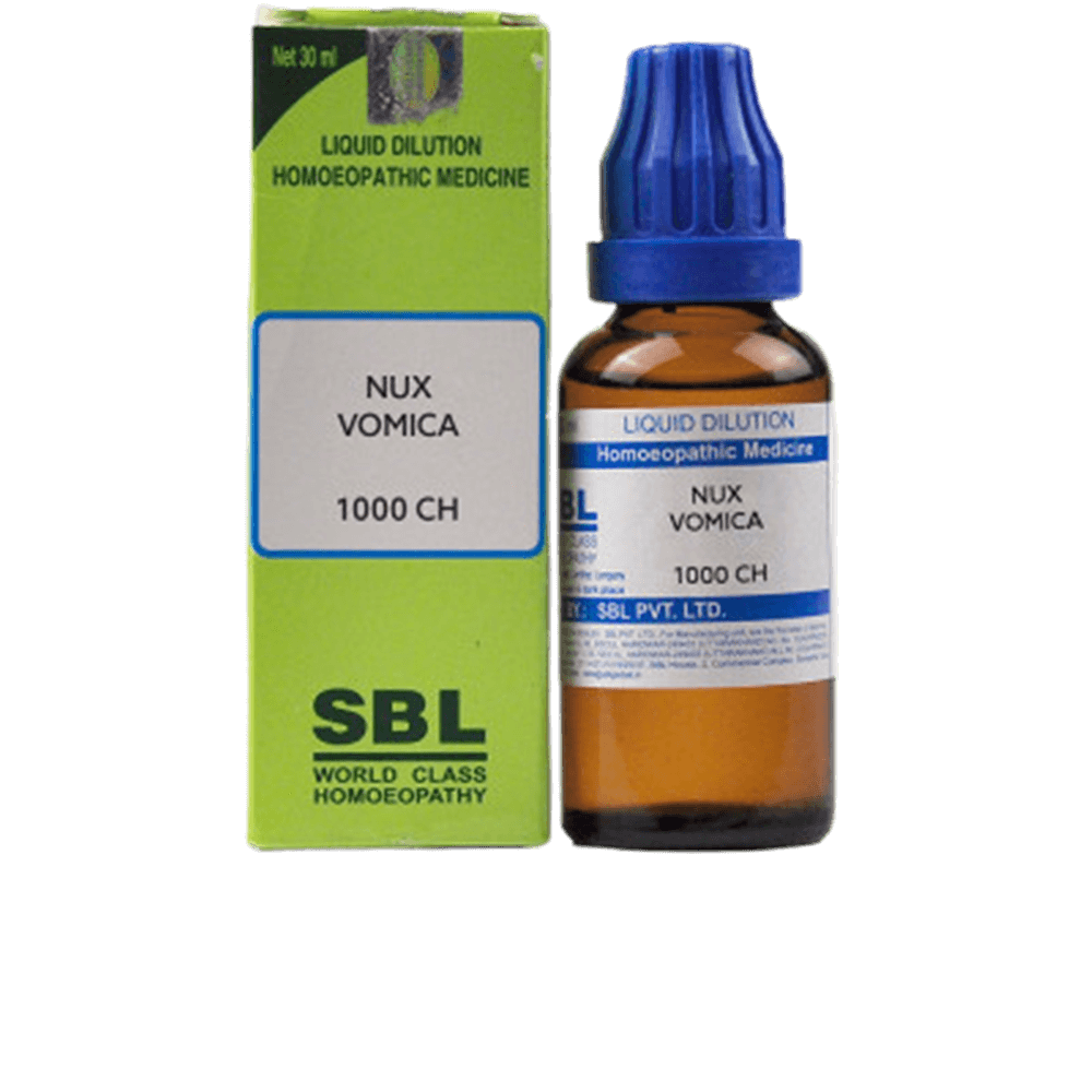 SBL Homeopathy Nux Vomica Dilution