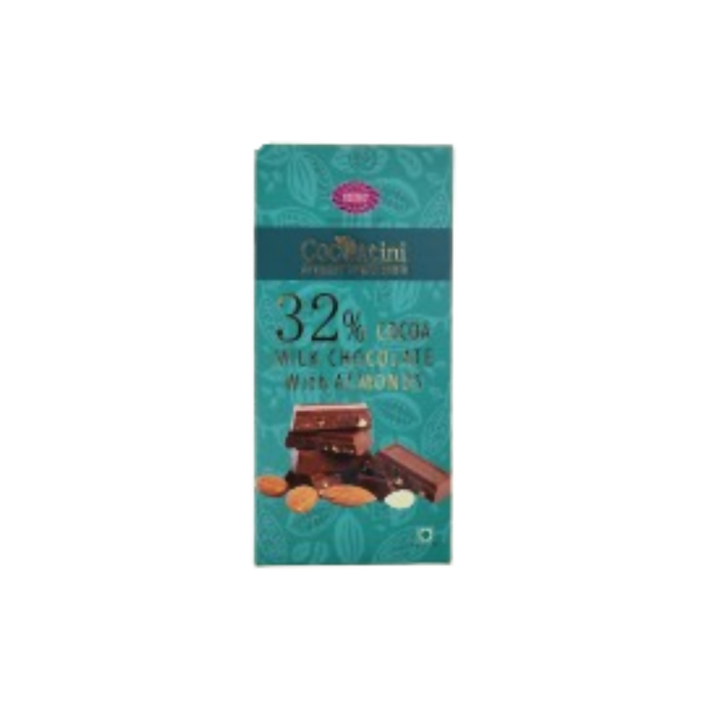 Karachi Bakery 32% Cocoa Milk Chocolate With Almonds
