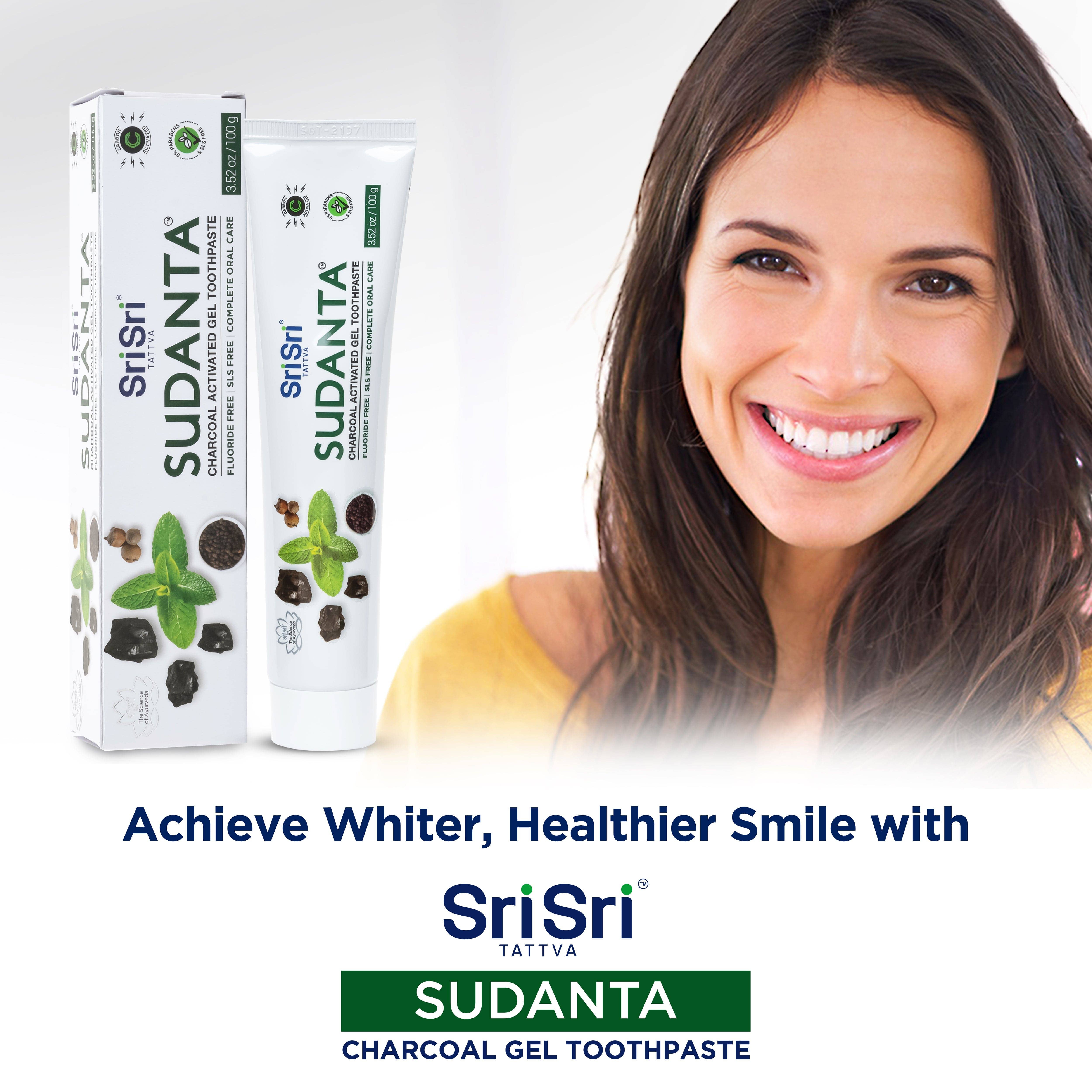 Sudanta Toothpaste Charcoal Gel