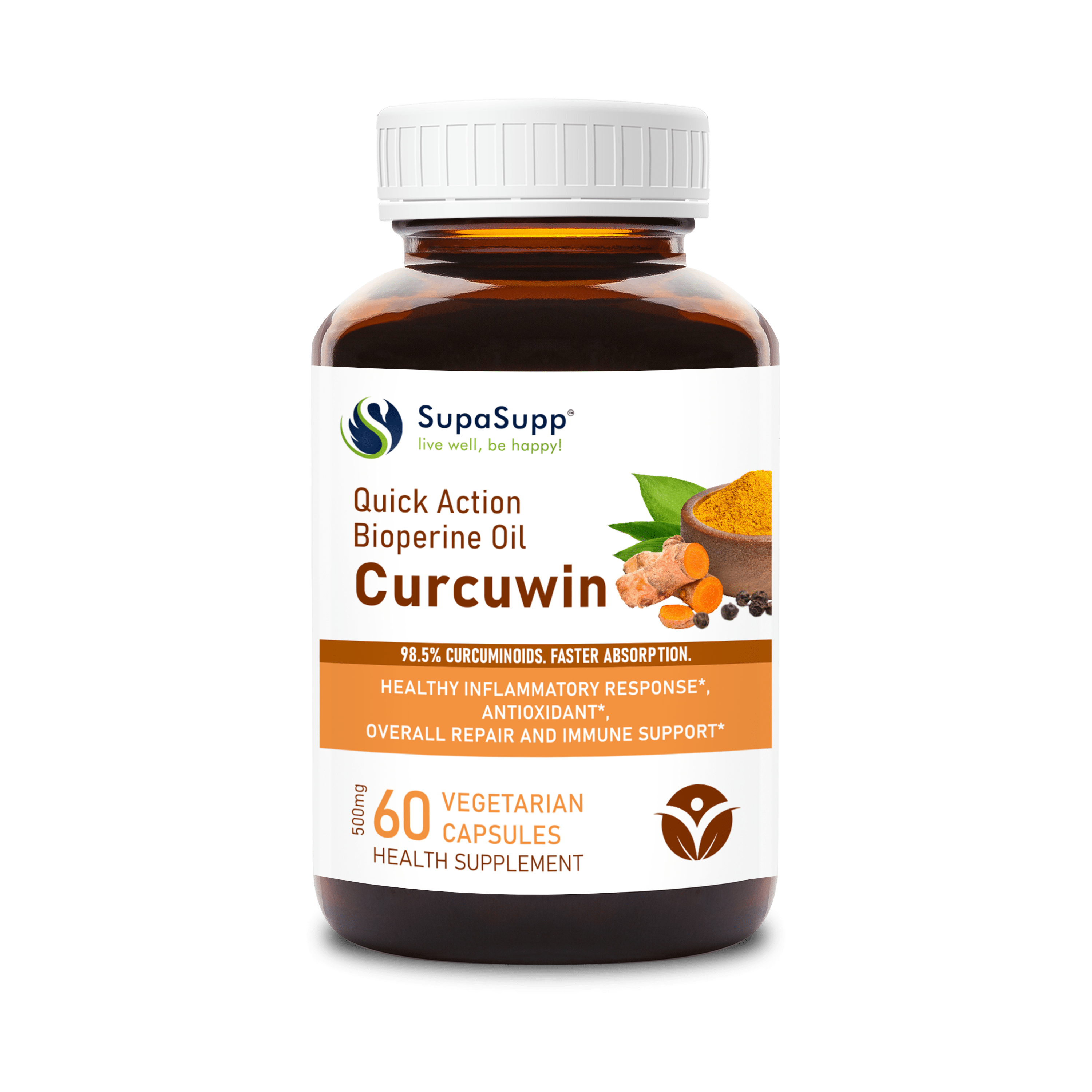 Curcuwin Bioperine Oil Capsules