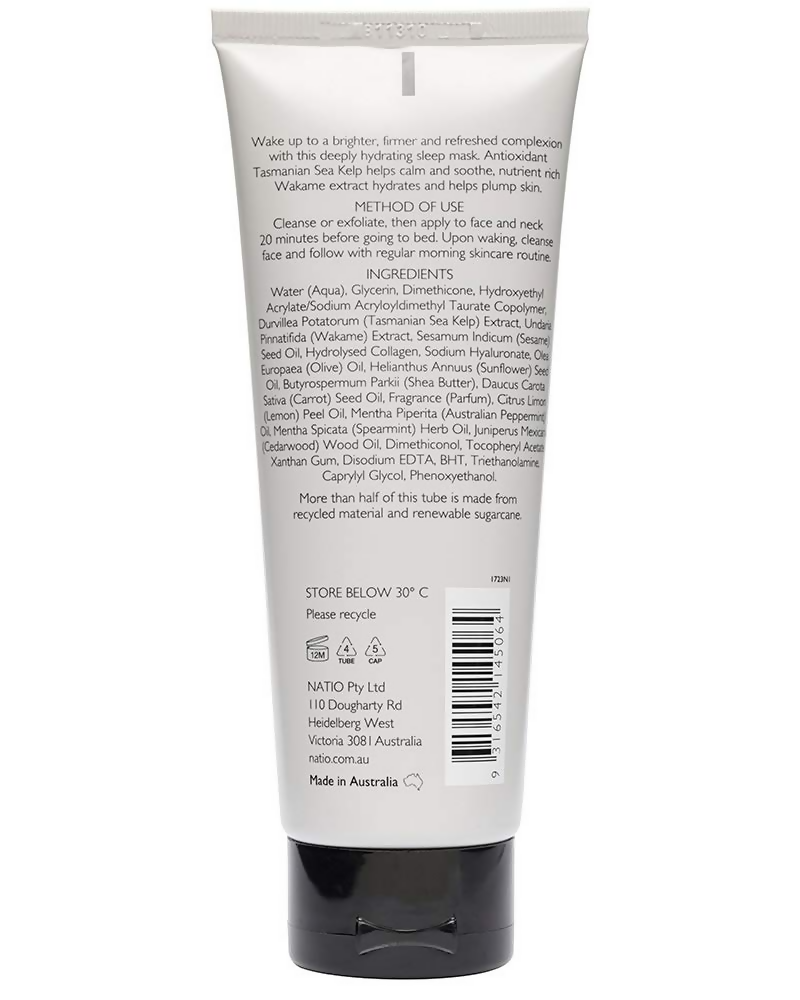 Natio Treatments Marine Mineral Overnight Repair Sleep Mask