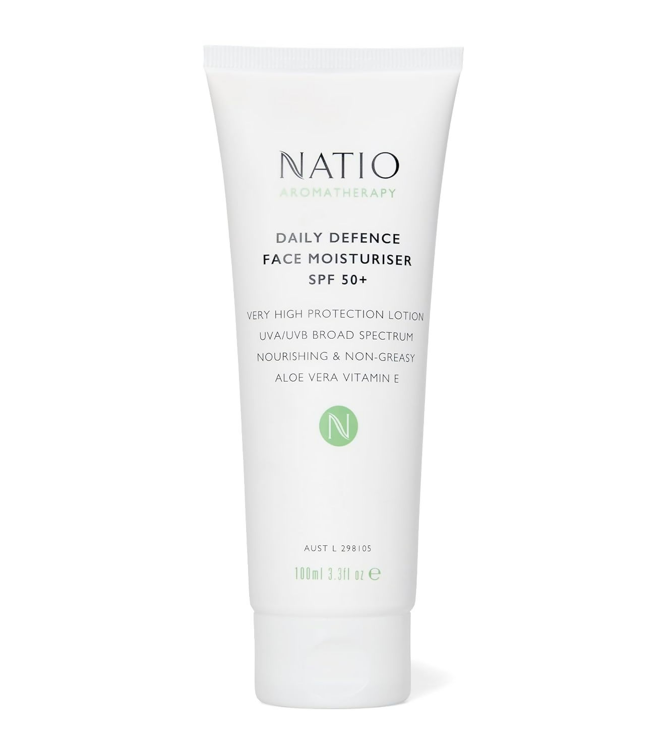 Natio Daily Defence Face Moisturiser SPF 50+
