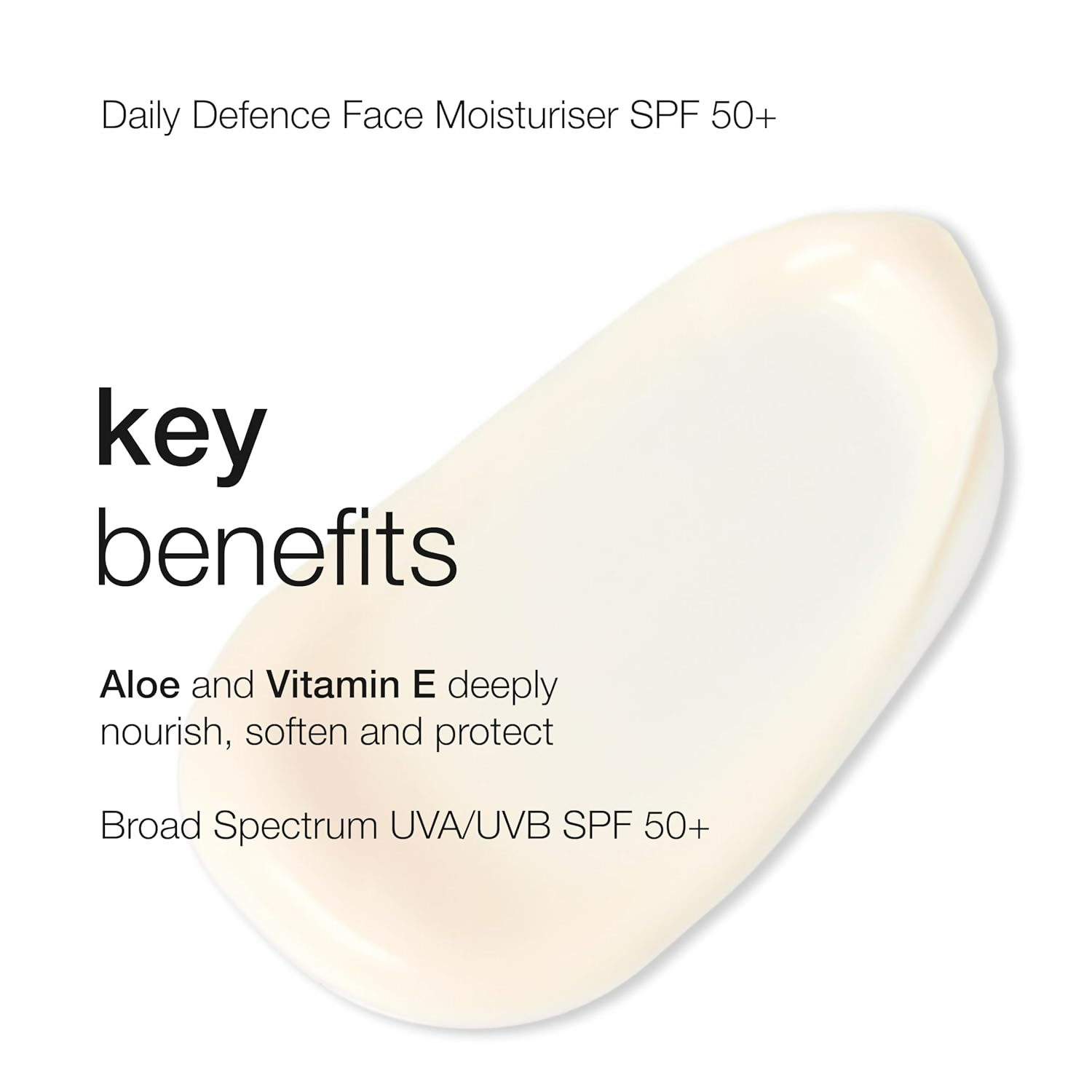 Natio Daily Defence Face Moisturiser SPF 50+