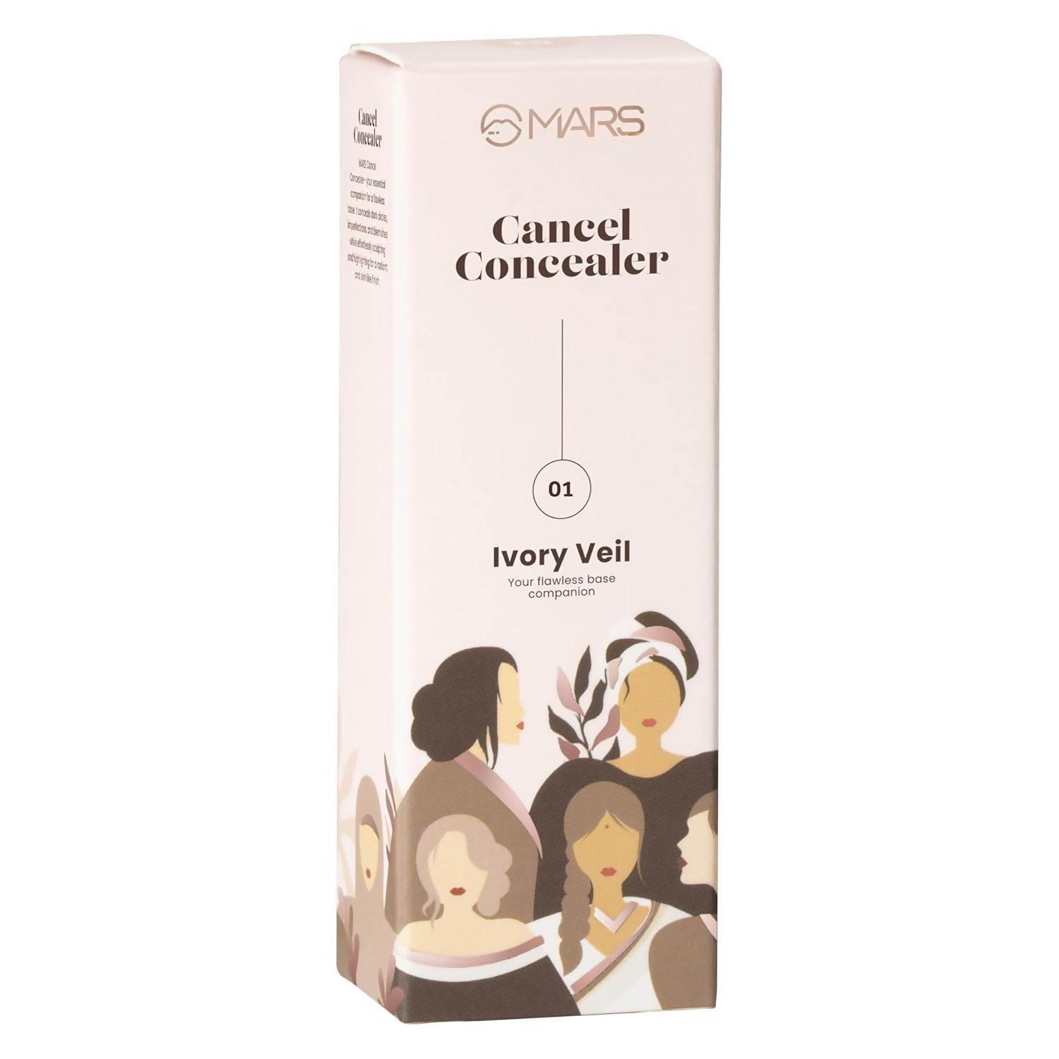 MARS Cosmetics Cancel Concealer - 01 Ivory Veli