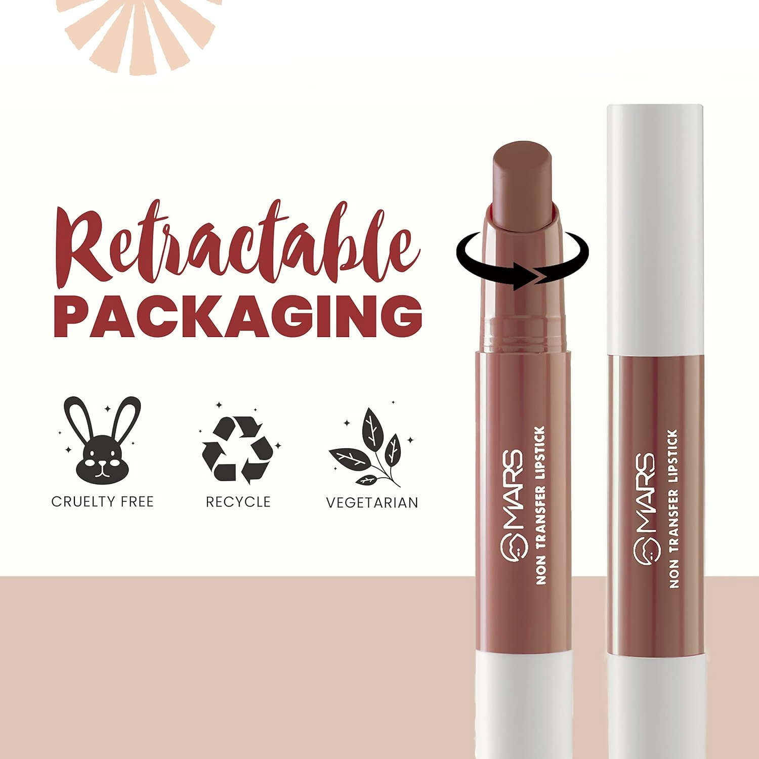 MARS Cosmetics Matte Super Stay Lipstick - 04 Faith