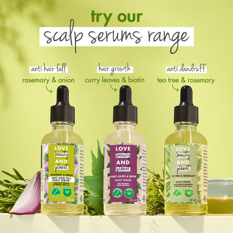 Love Beauty & Planet Onion & Rosemary Anti Hairfall Scalp Serum