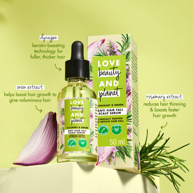 Love Beauty & Planet Onion & Rosemary Anti Hairfall Scalp Serum