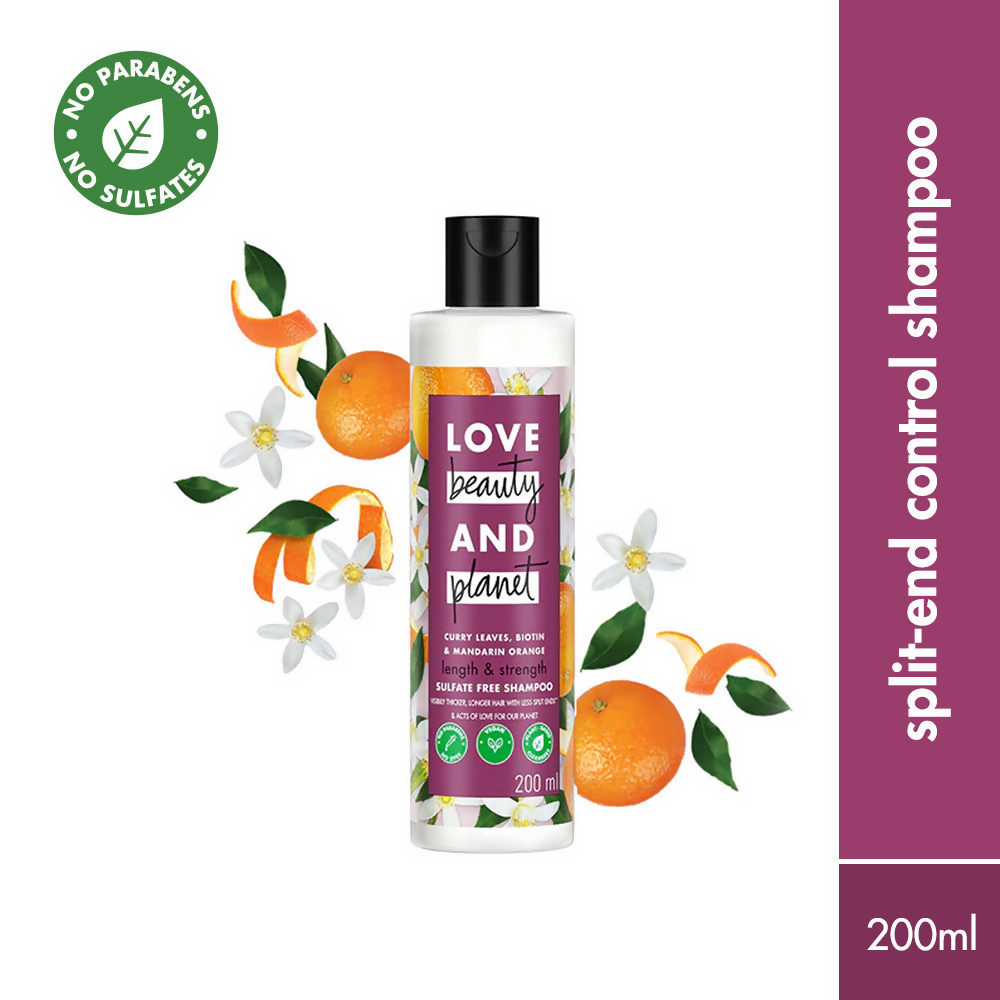 Love Beauty And Planet Curry Leaves & Biotin Sulpate Free Shampoo