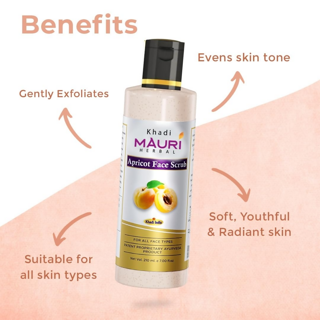 Khadi Mauri Herbal Apricot Face Scrub