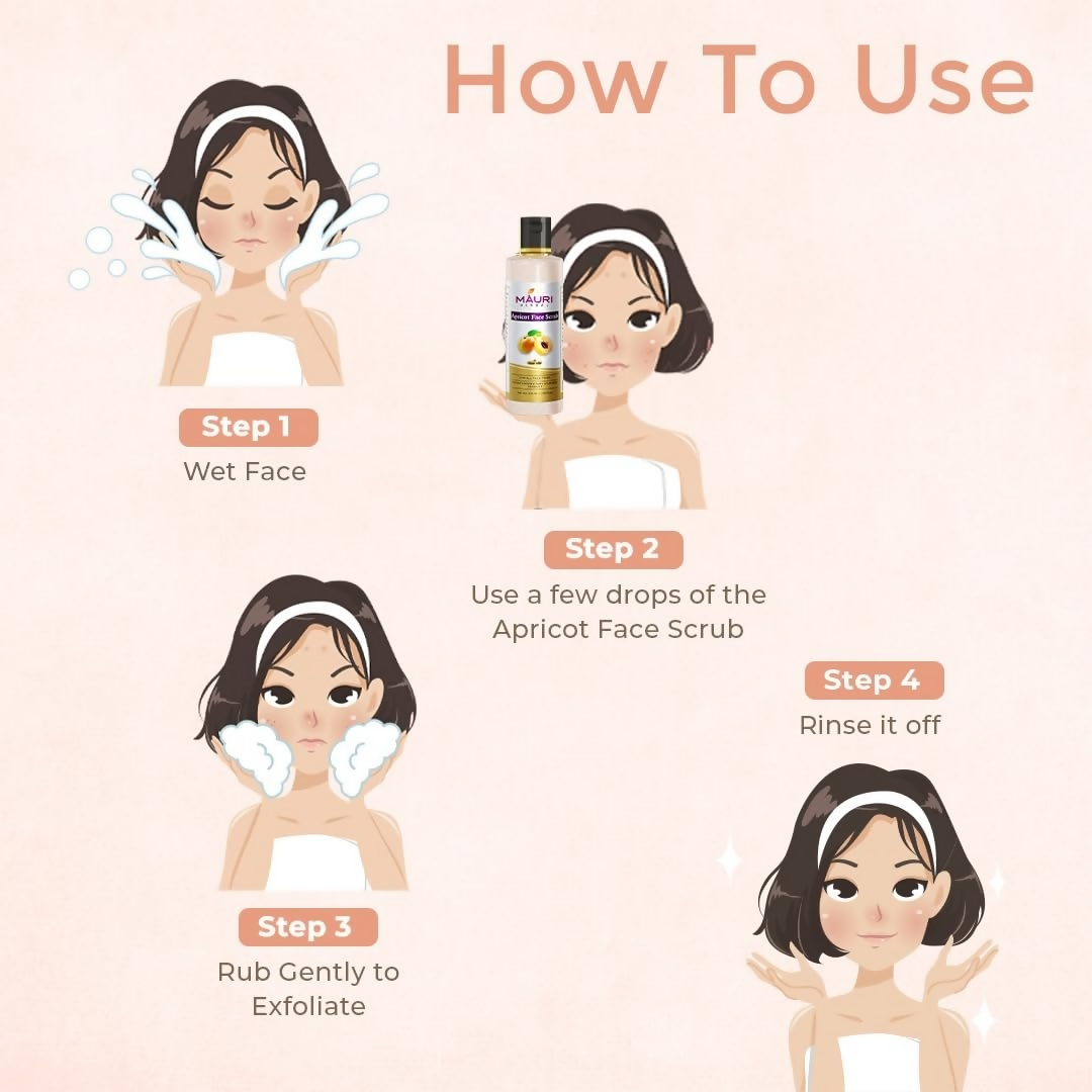 Khadi Mauri Herbal Apricot Face Scrub