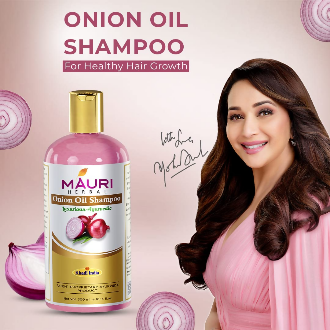 Khadi Mauri Herbal Onion Oil Shampoo