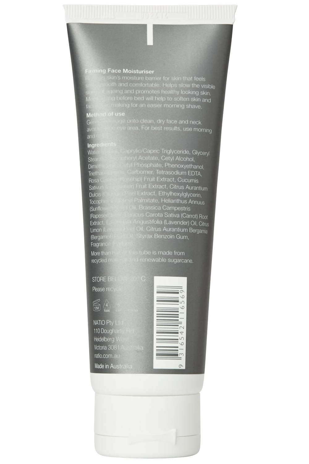 Natio For Men Firming Face Moisturiser