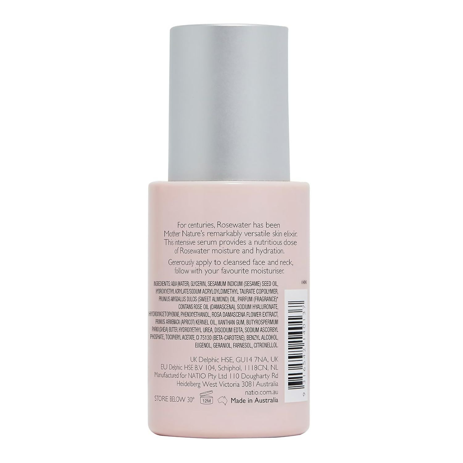 Natio Rosewater Antioxidant Serum