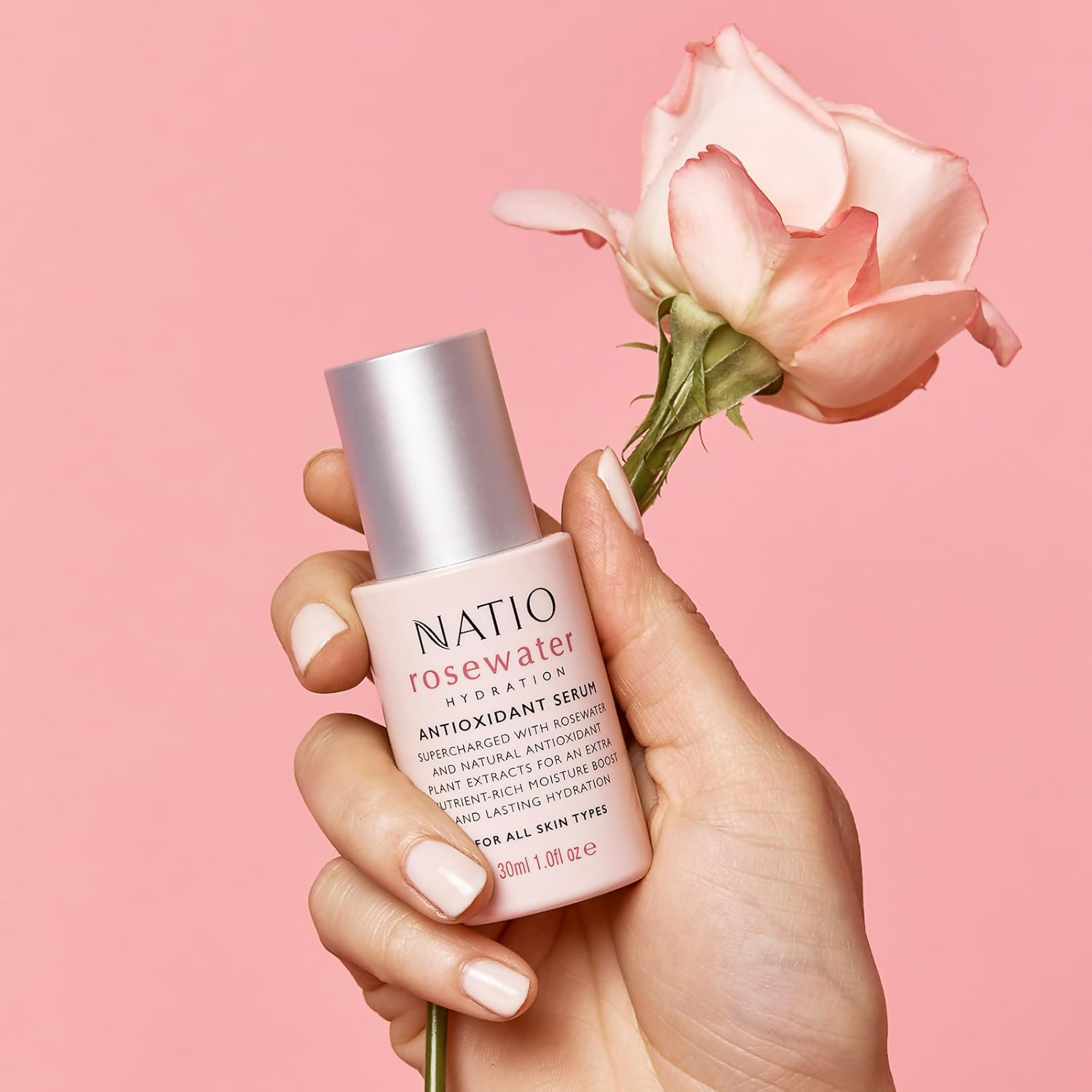 Natio Rosewater Antioxidant Serum