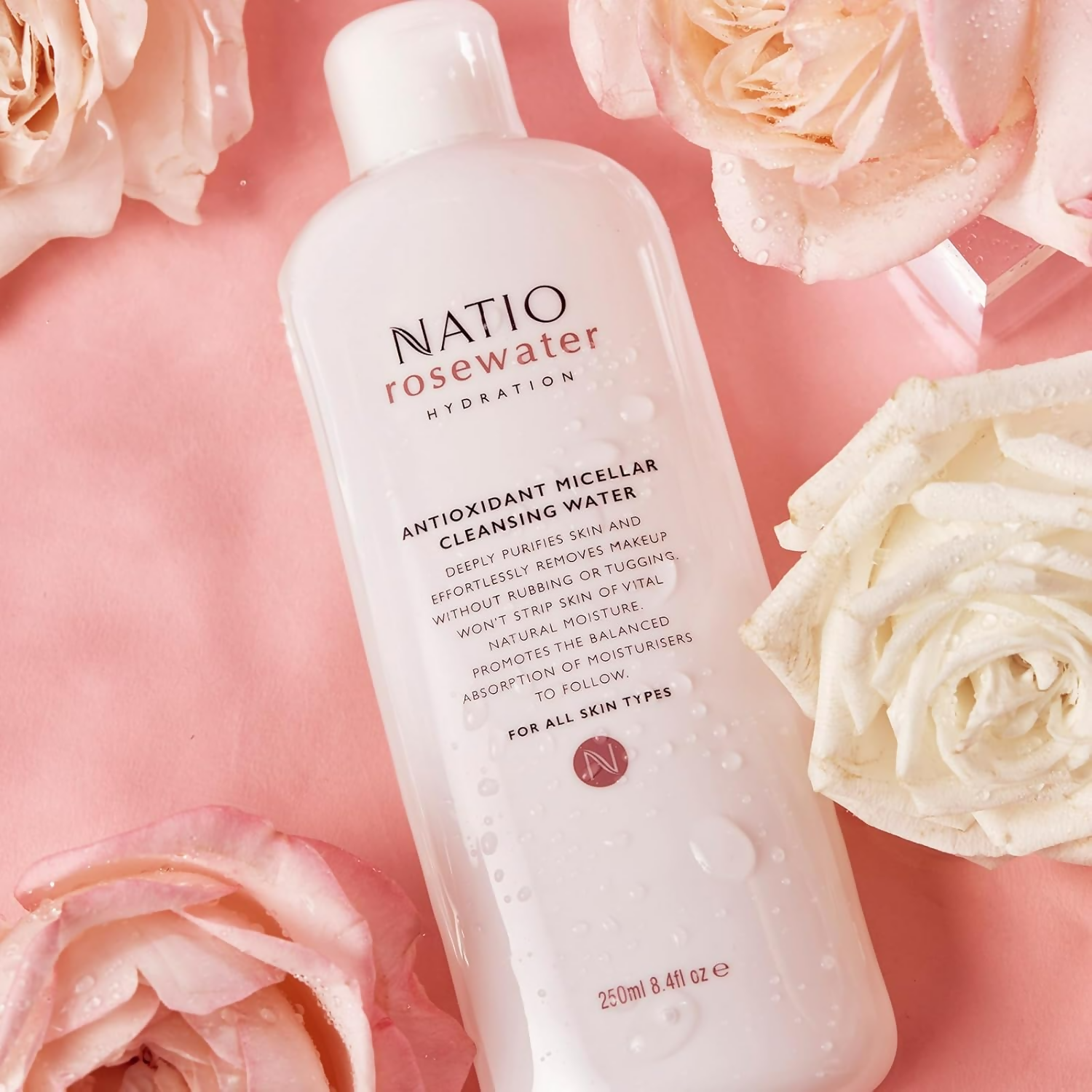 Natio Rosewater Micellar Cleansing Water