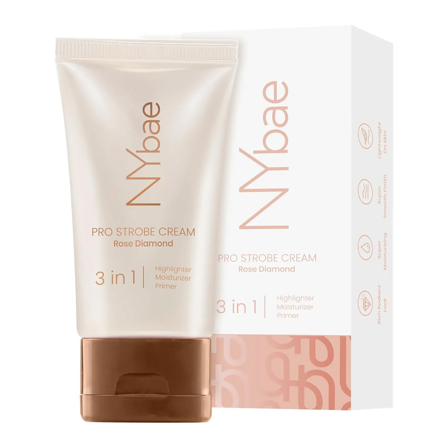 NY Bae PRO Strobe Cream - Rose Diamond