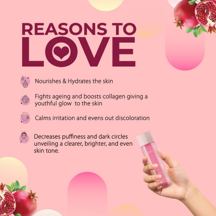 Colorbar Pomegranate Fat Water Pore Refining Toner Serum