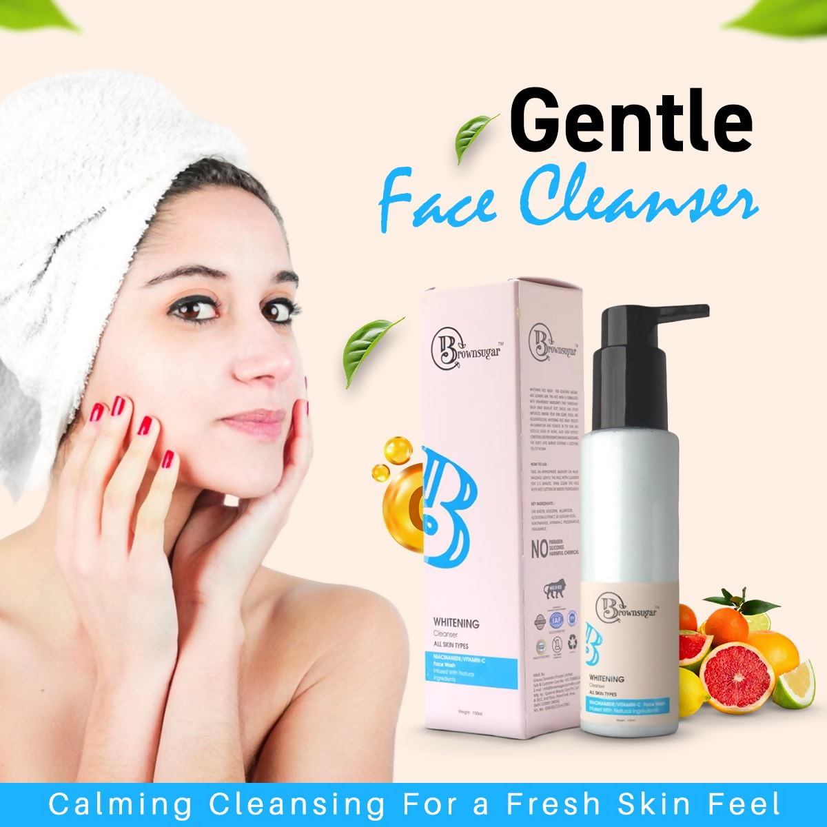 Brownsugar Gentle Face Cleanser for Instant Brightness