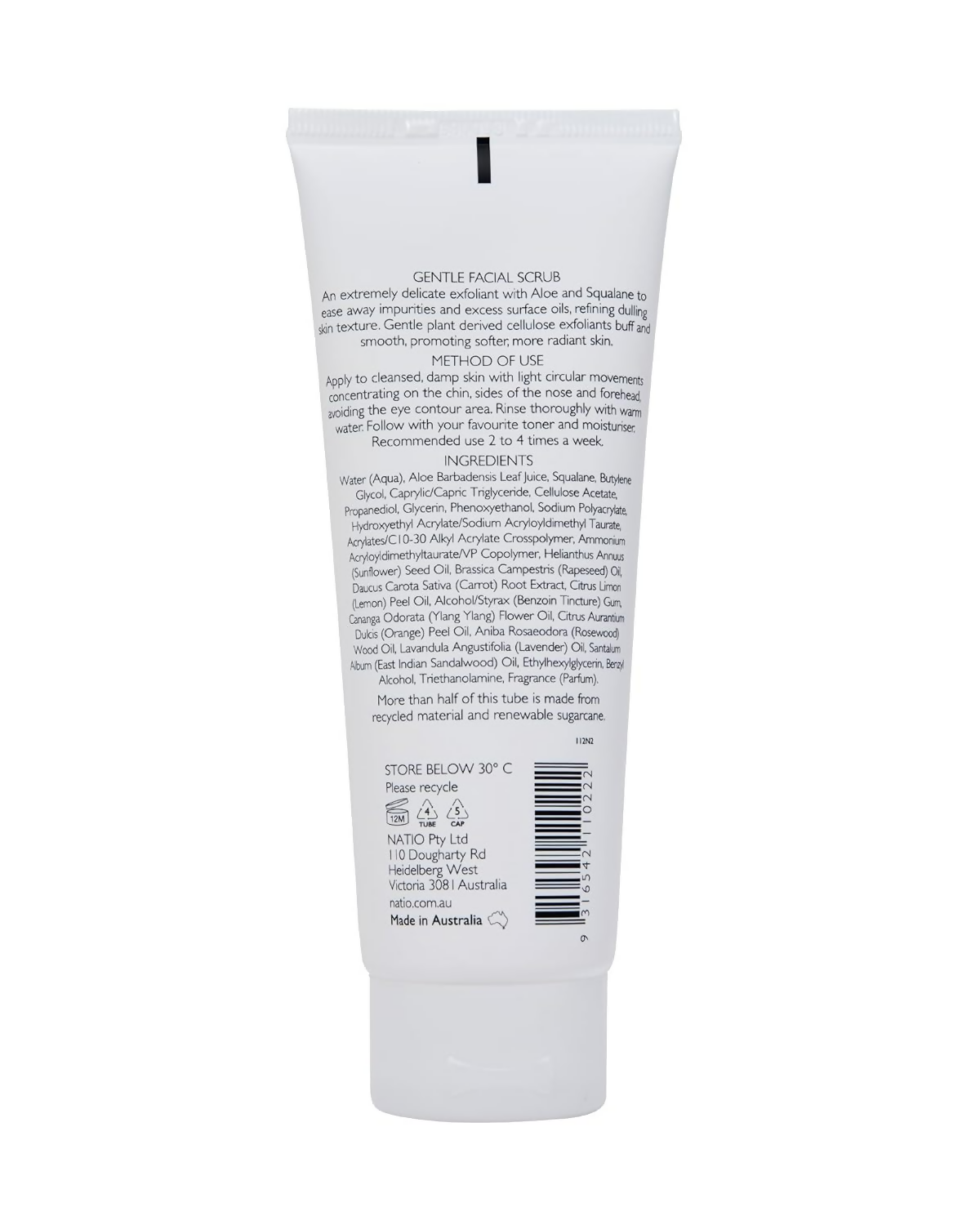 Natio Aromatherapy Gentle Facial Scrub