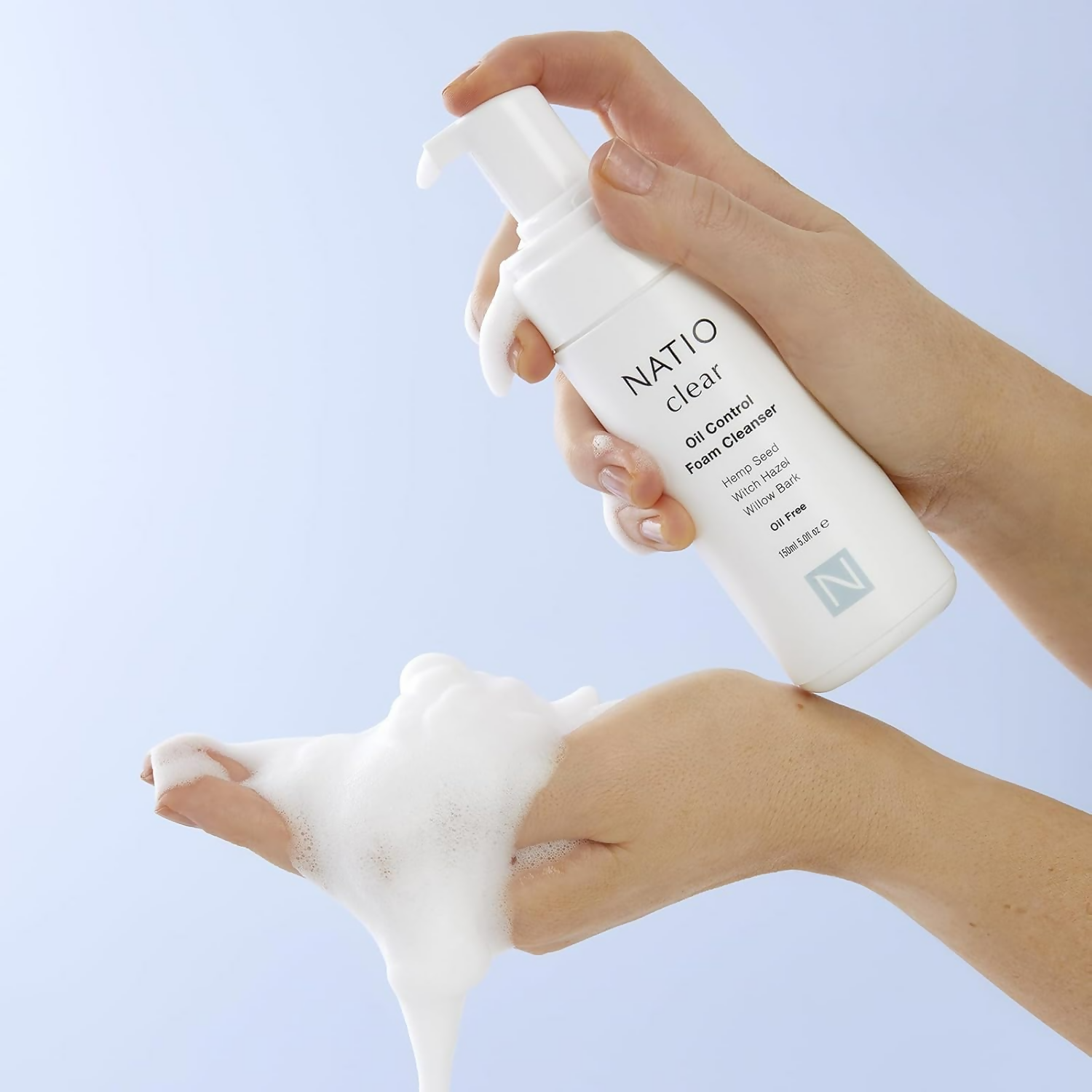 Natio Clear Oil Control Foam Cleanser