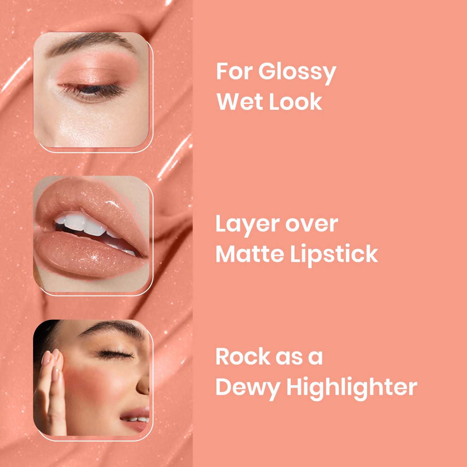 NY Bae Gloss Getter Lip Gloss - Peach Play 05