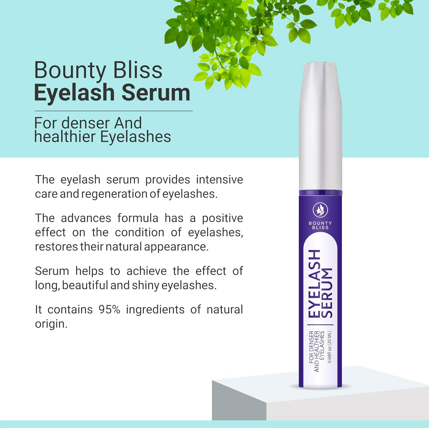 Bounty Bliss Eyelash Serum For Thicker & Fuller Brows & Lashes