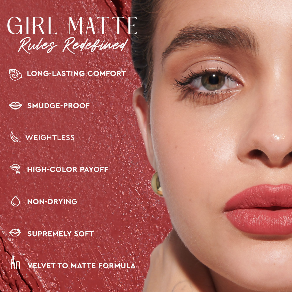 Kiro Slickstick Luxe Matte lipstick - Mauve Macaroon