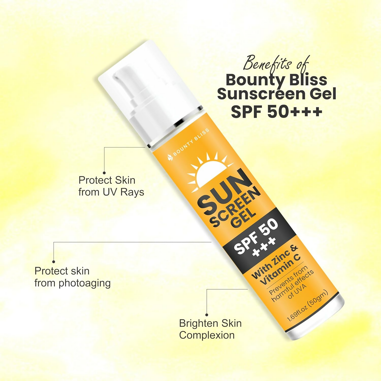 Bounty Bliss Sunscreen Lotion SPF 50+++