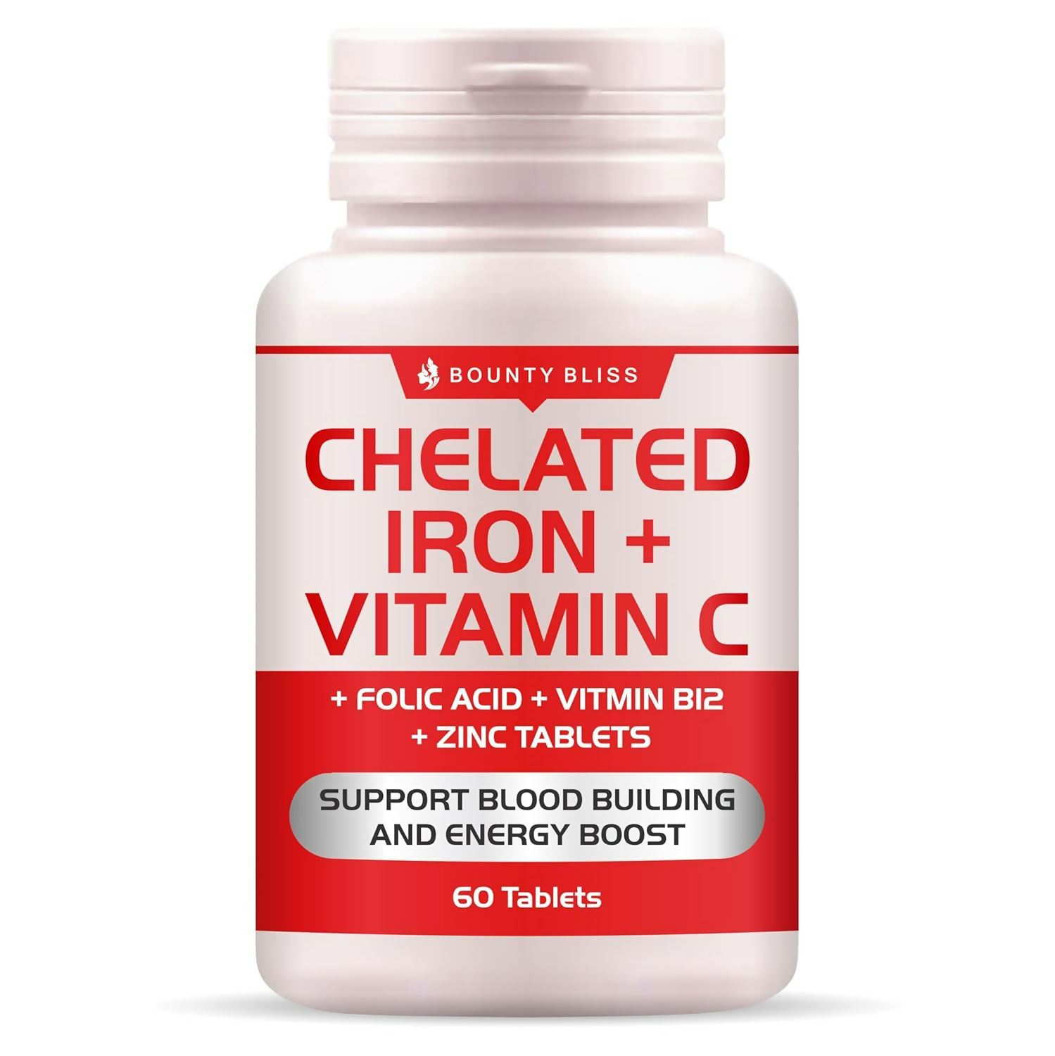 Bounty Bliss Iron Folic Acid Supplement - Vital Support for Energy and Wellness