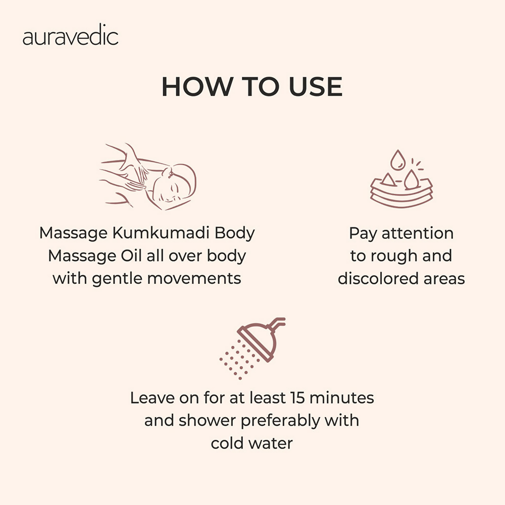 Auravedic Kumkumadi Full Body Massage Oil