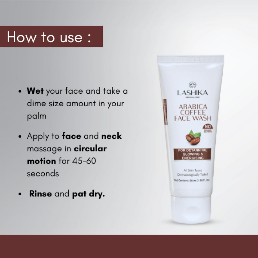 Lashika Arabica Coffee Face Wash