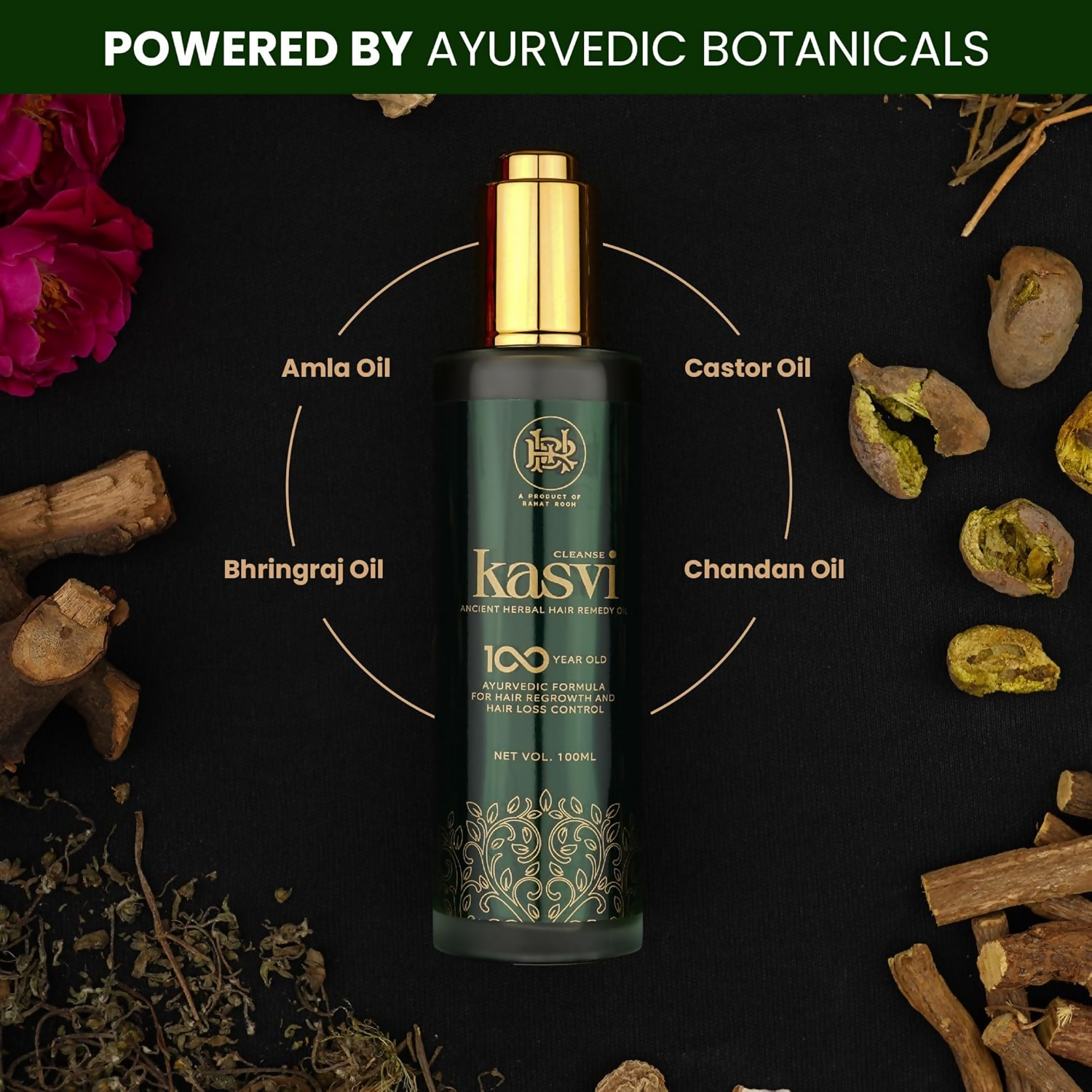 Cleanse Ayurveda Cleanse Kasvi Herbal Hair Oil