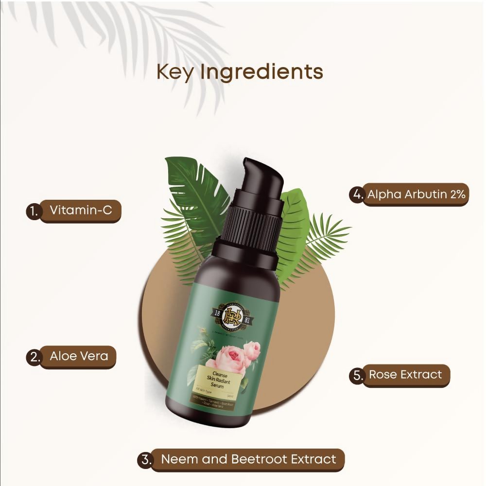 Cleanse Ayurveda Cleanse Skin Radiance Face Serum