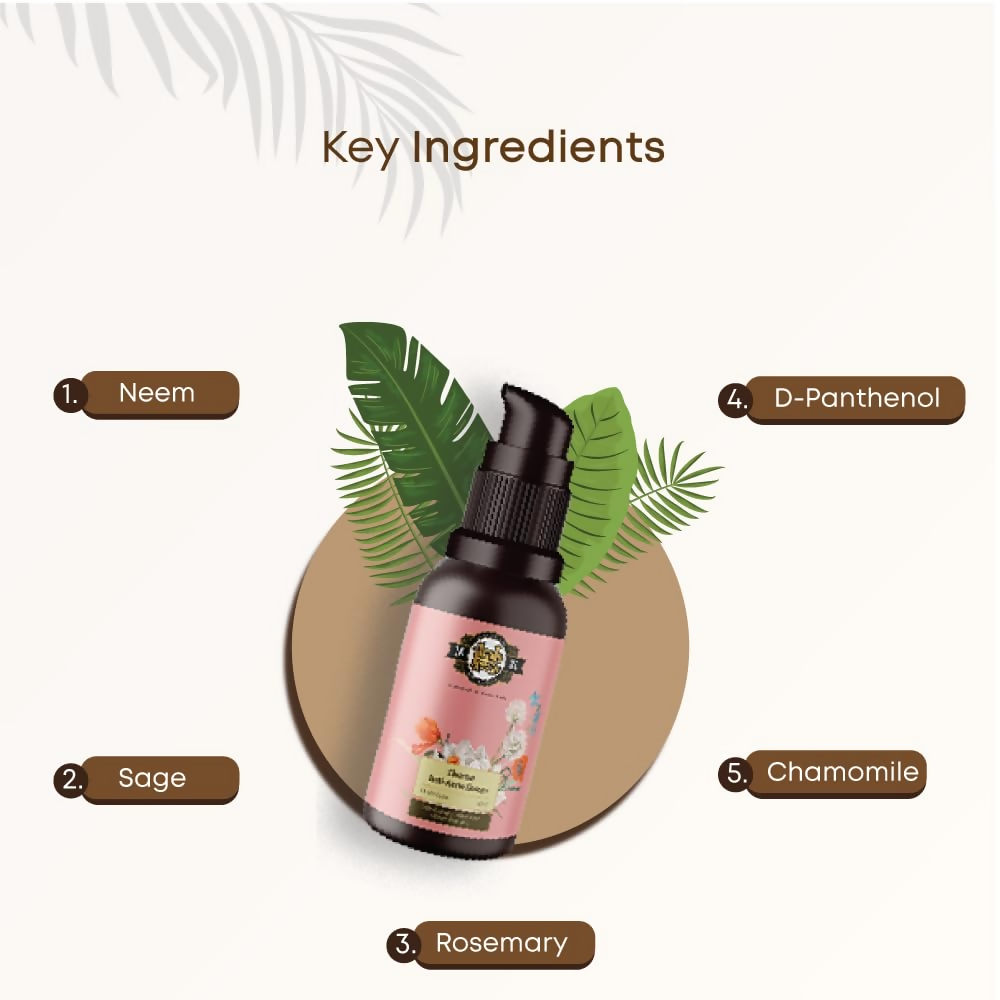 Cleanse Ayurveda Anti-Acne Face Serum With Neem Liquid Extract