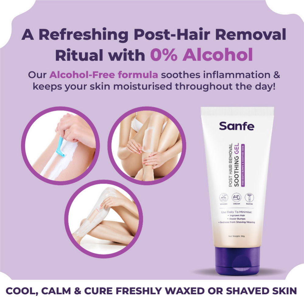 Sanfe Post Hair Removal Soothing Gel