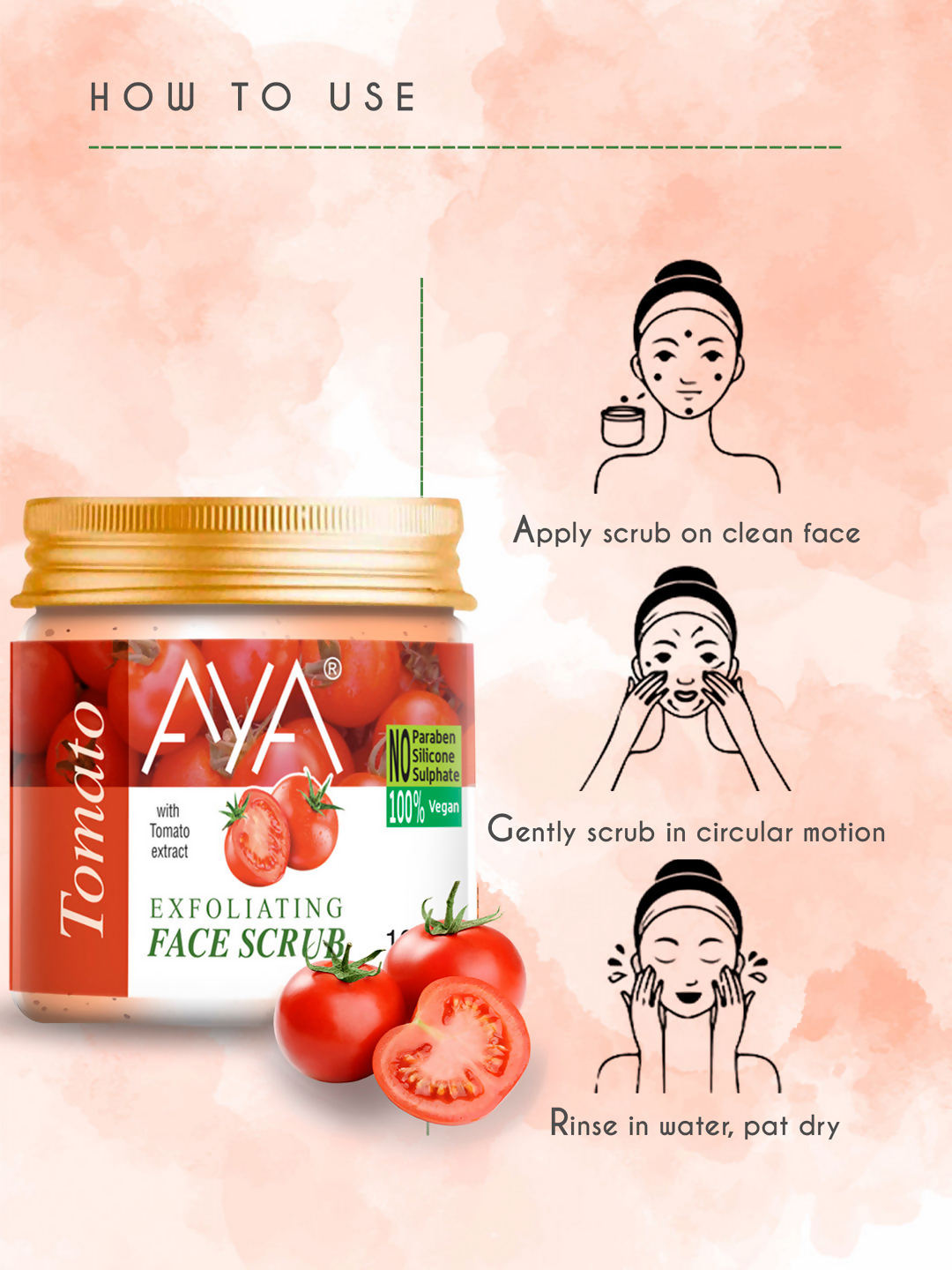 AYA Tomato Exfoliating Face Scrub