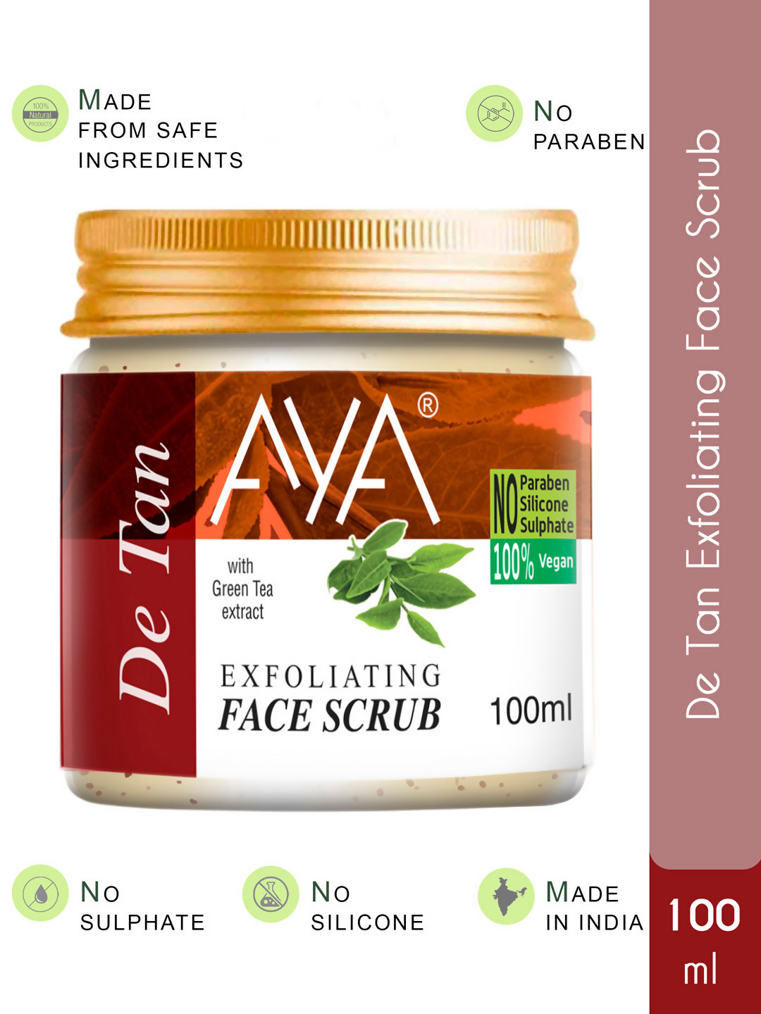 AYA Detan Exfoliating Face Scrub