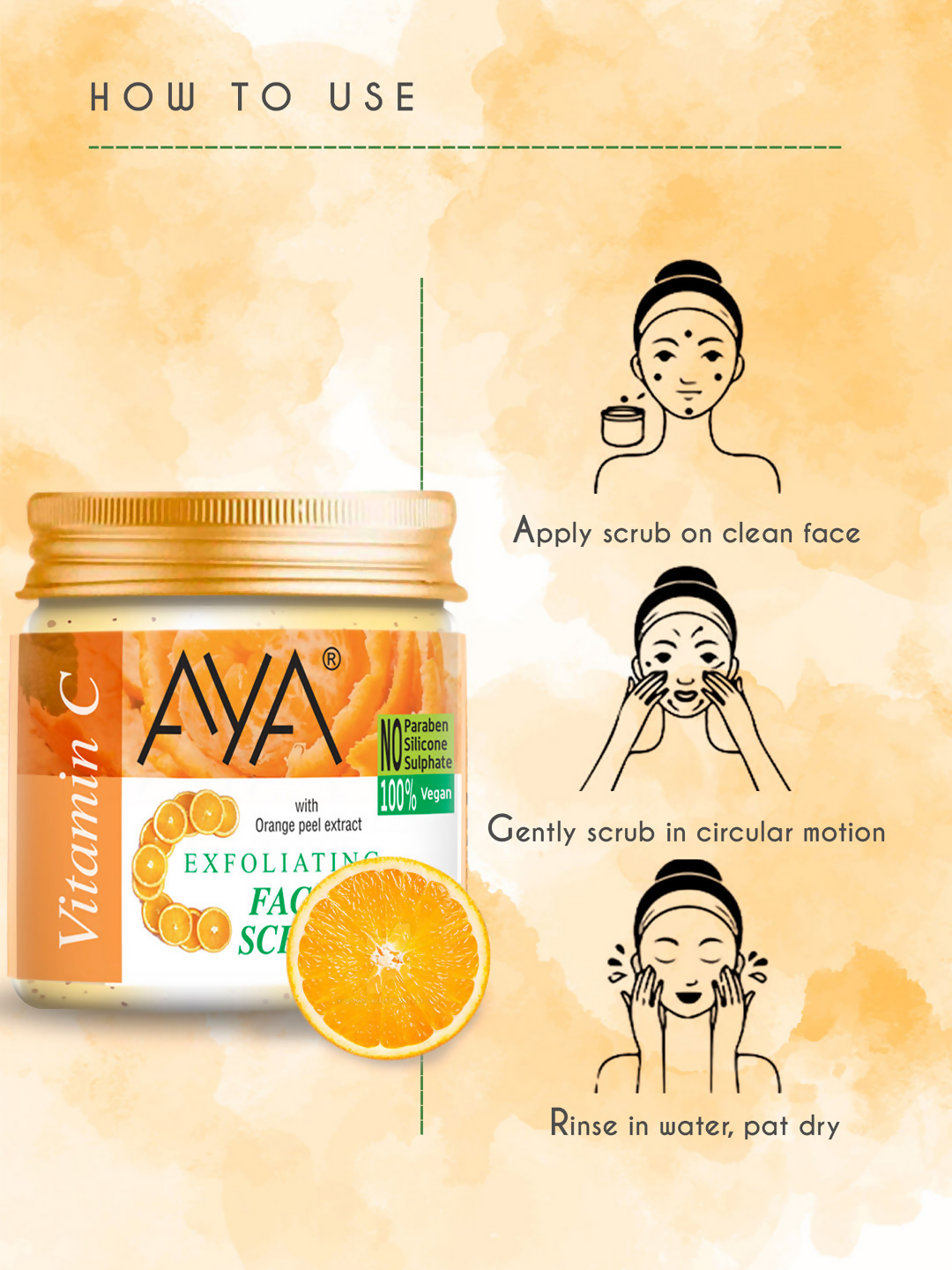 AYA Vitamin C Exfoliating Face Scrub