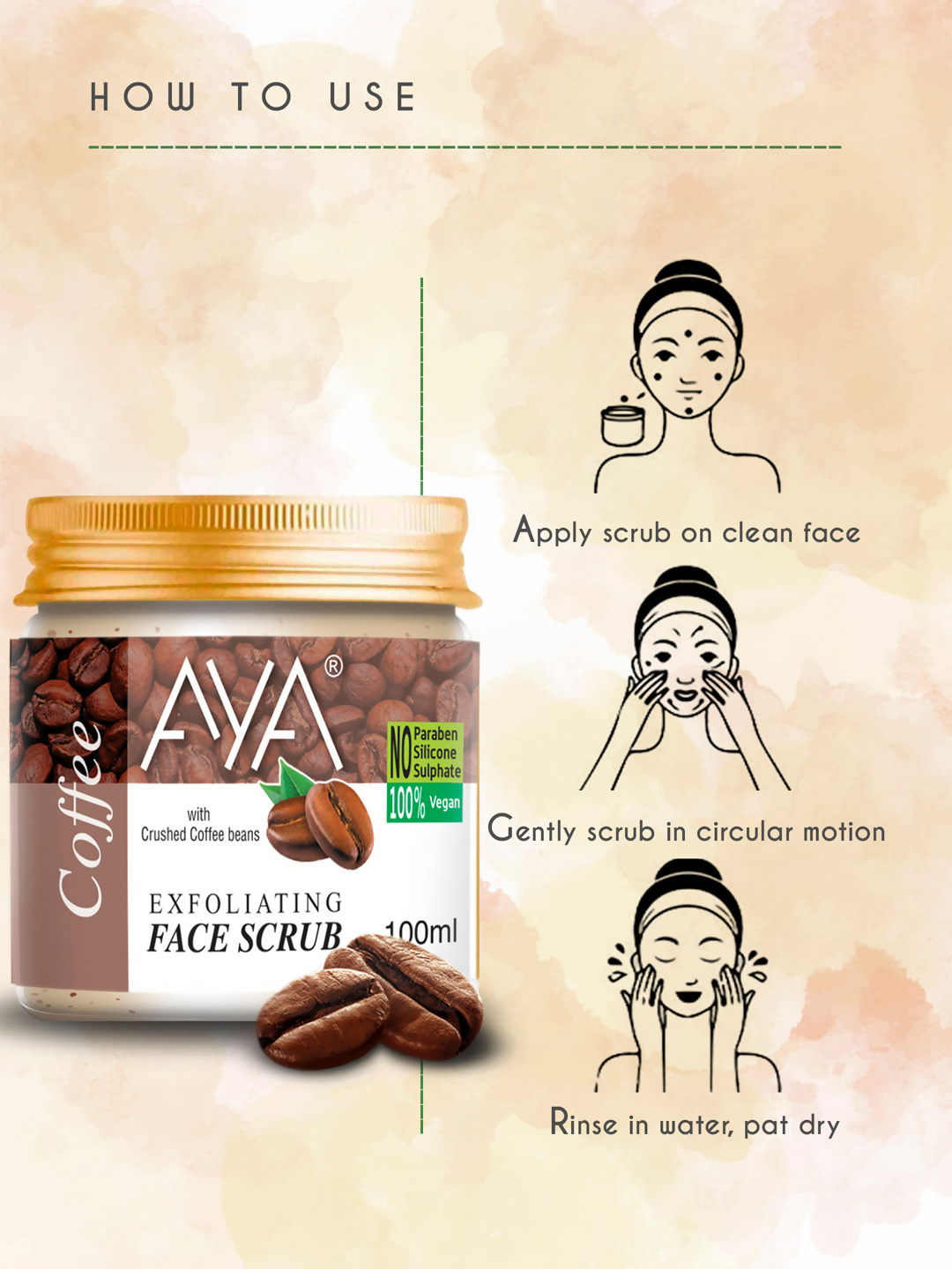 AYA Coffee Exfoliating Face Scrub