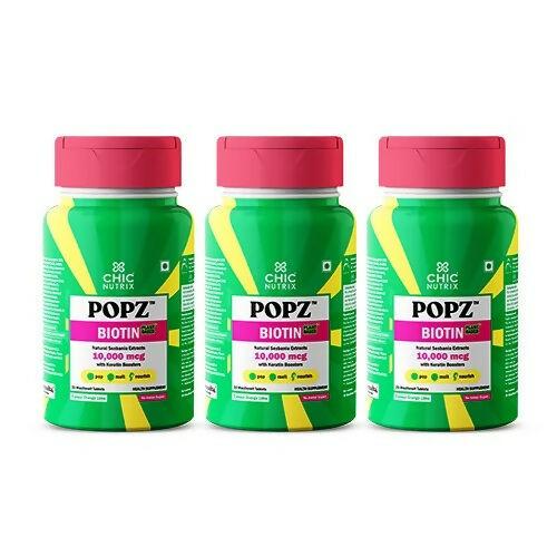 Chicnutrix Popz Biotin Melts - For Stronger & Thicker Hair