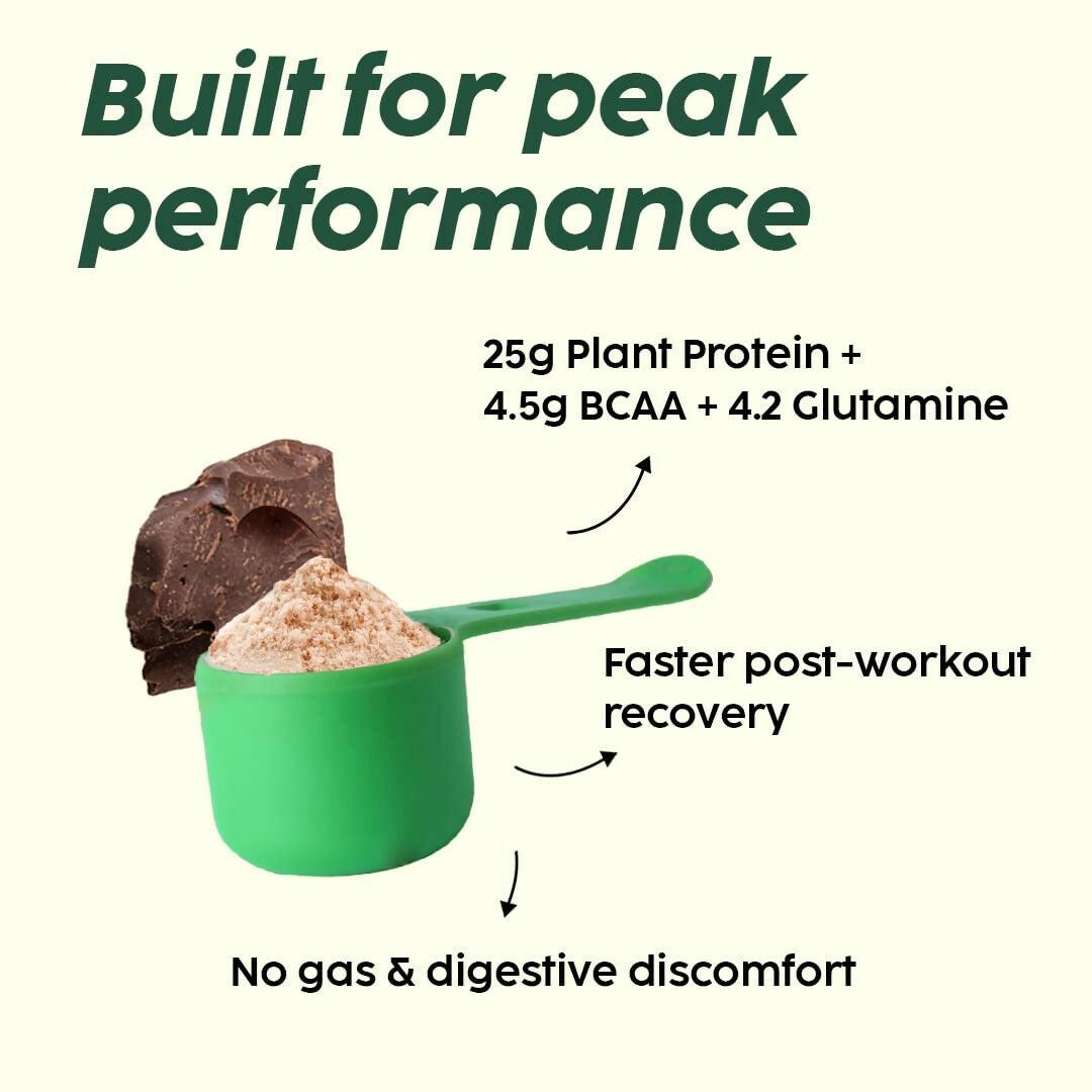 PLIX The Plant Fix Strength Vegan Plant Protein Powder - Chocolate