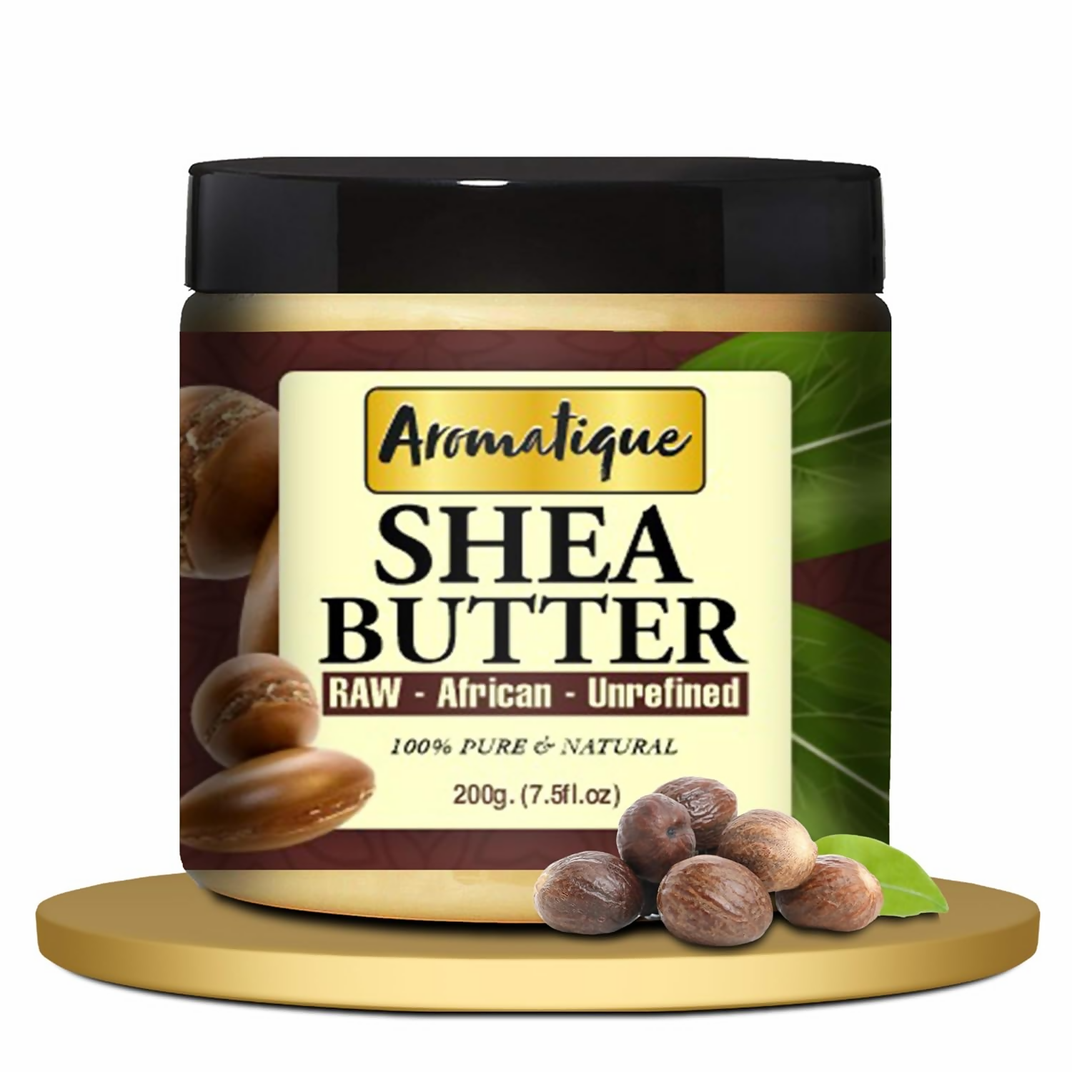 Aromatique African Shea Butter Raw Unrefined ody
