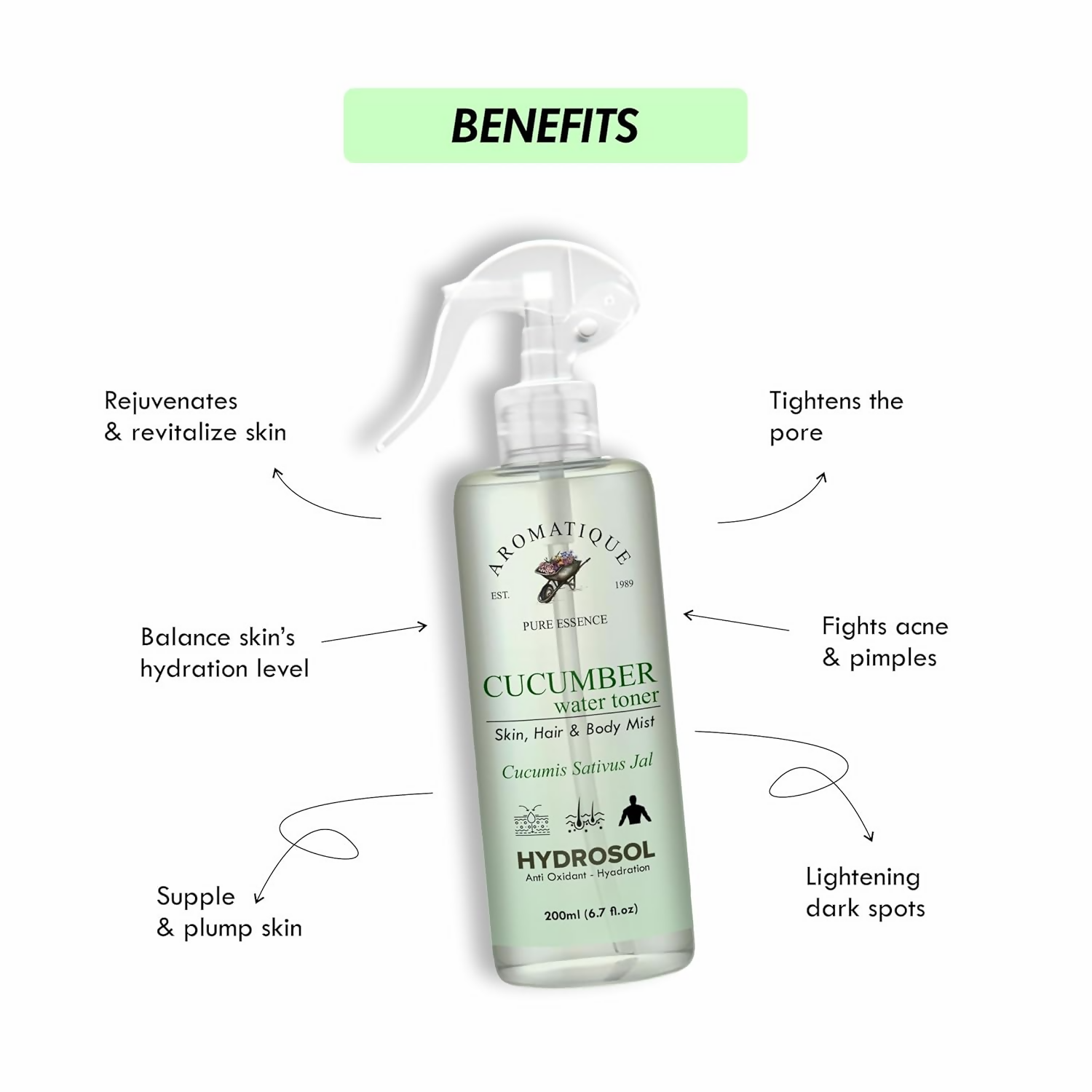 Aromatique Cucumber Water Toner