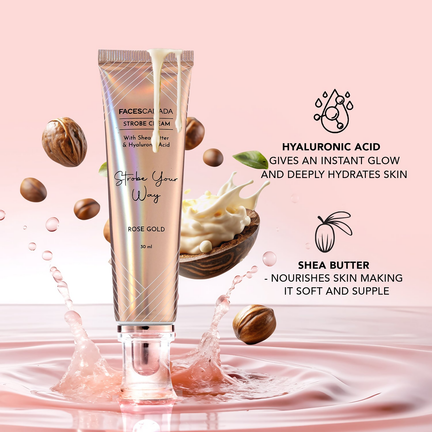 Faces Canada Strobe Cream - Pink