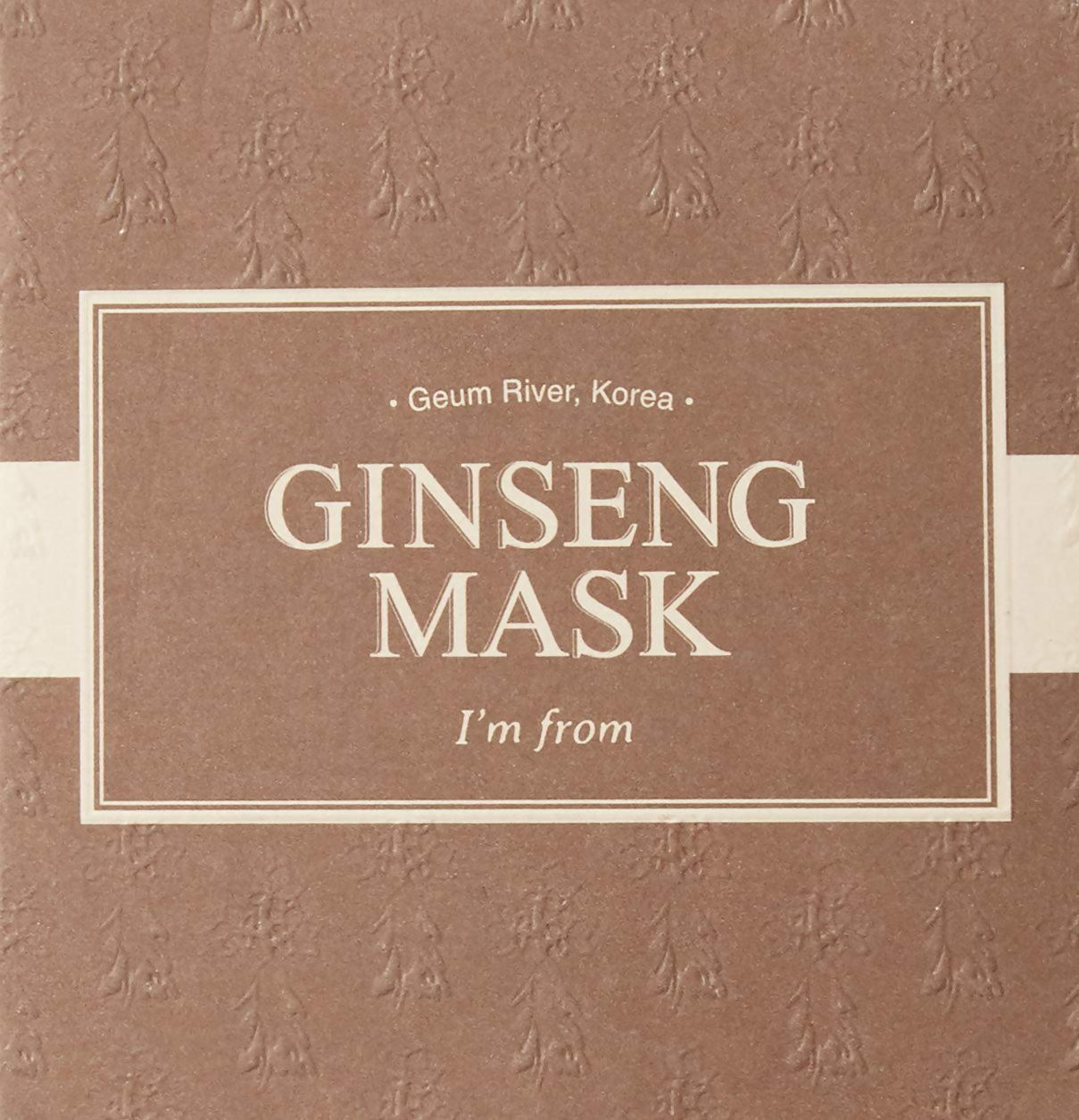 I'm From Ginseng Mask Detox Elasticity Anti Aging