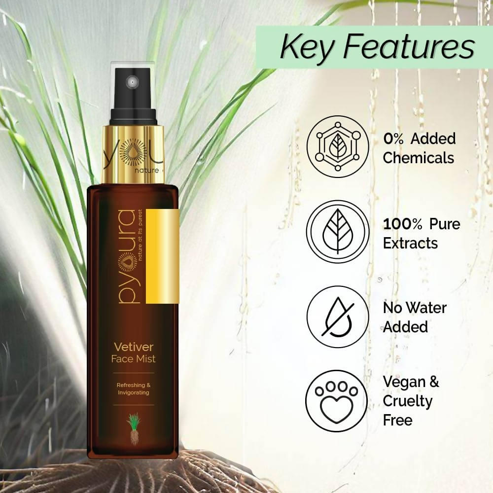 Pyoura Summer Heat Beating Khus Face & Body Mist