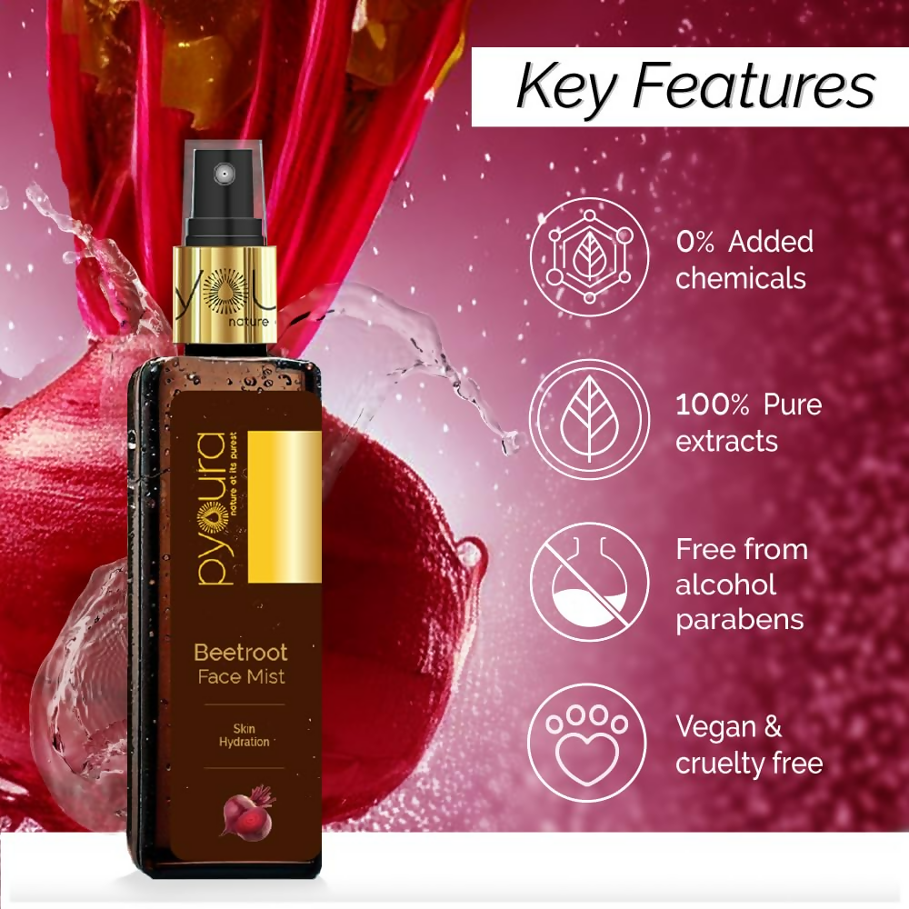 Pyoura Skin Brightening Beetroot Face Toner Mist