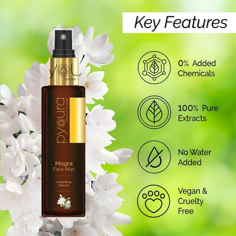 Pyoura Pure Jasmine Mogra Face Toner Mist