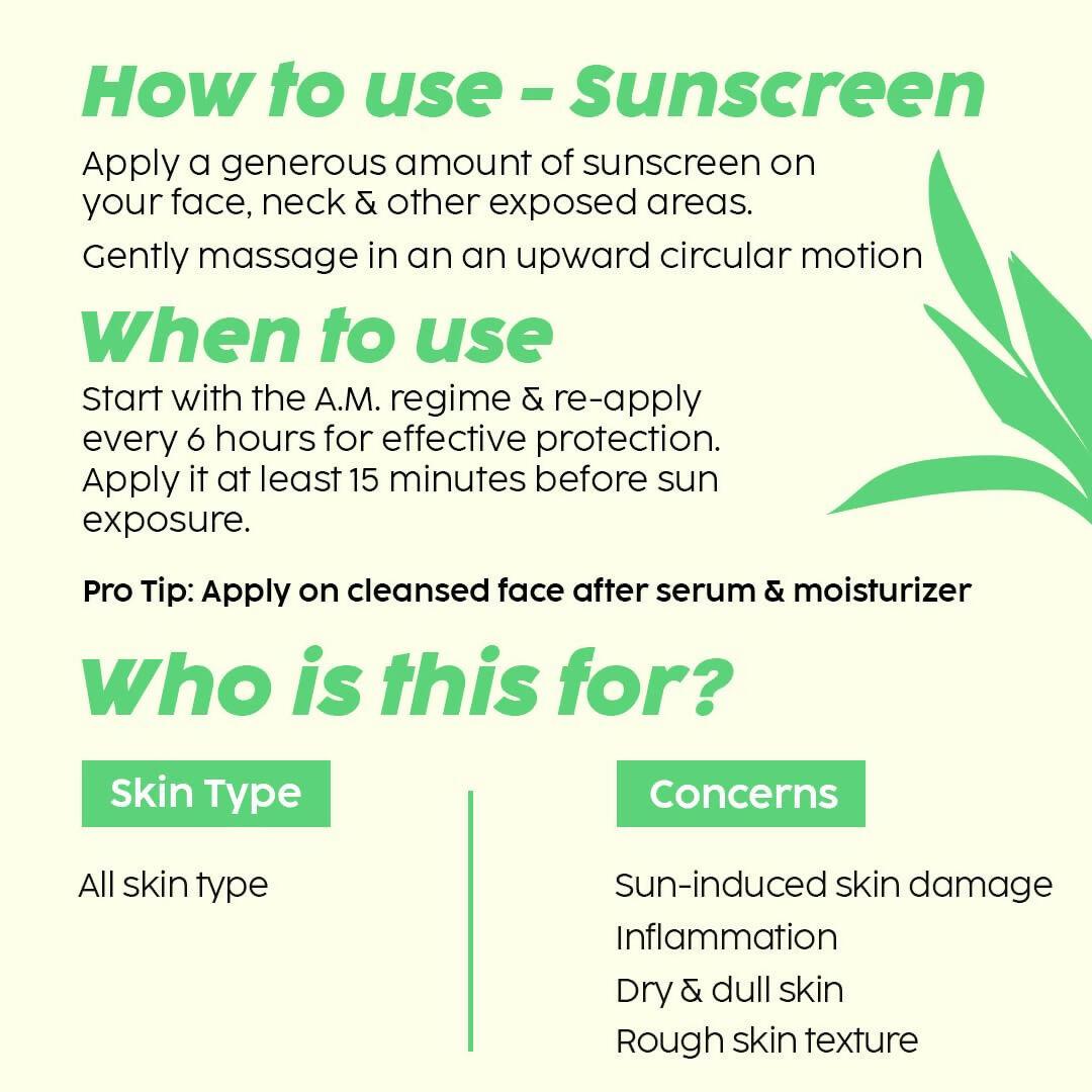 PLIX The Plant Fix Under-Eye Gel and SPF 50+ Guava Glow Sunscreen Combo