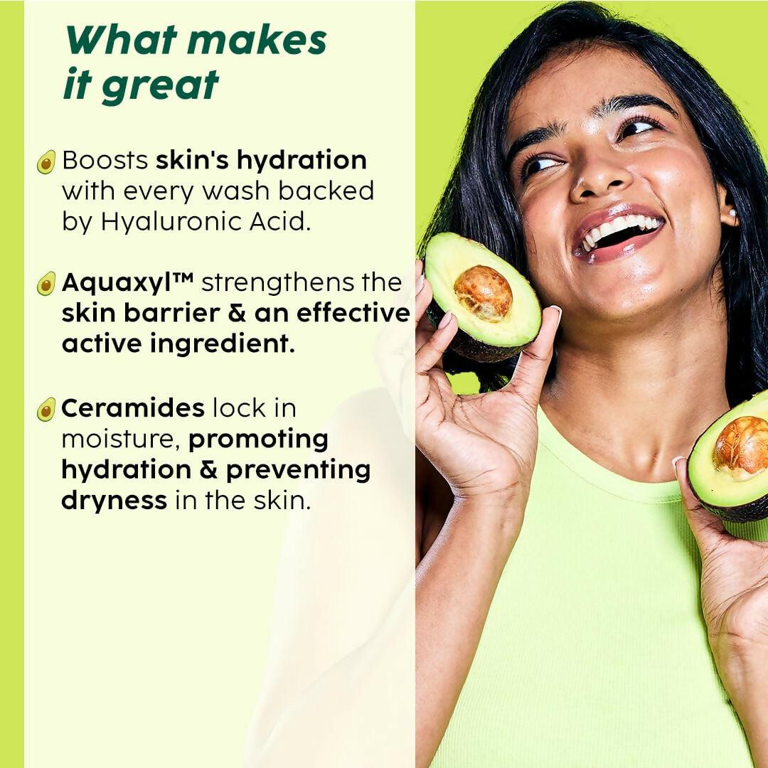 PLIX The Plant Fix Avocado Ceramide Moisture Rush Juicy Cleanser and Guava Moisturizer Combo